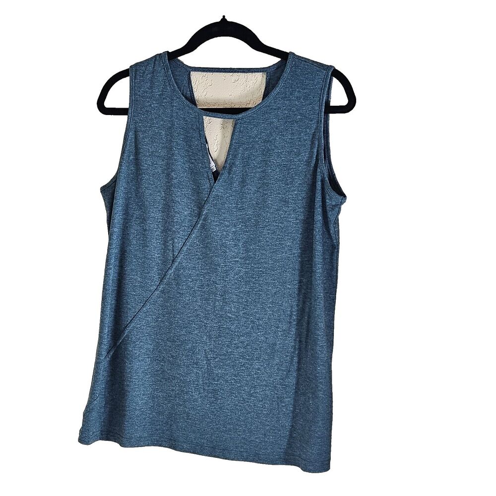 Poetsky  Keyhole Tank Teal size XL